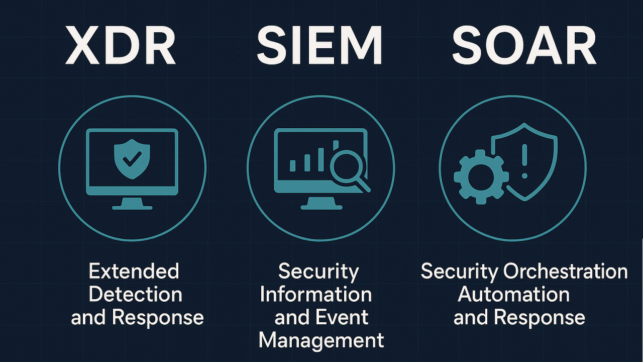 What Is SIEM vs XDR vs SOAR? Key Differences, Use Cases, and How to Choose the Right Security Solution